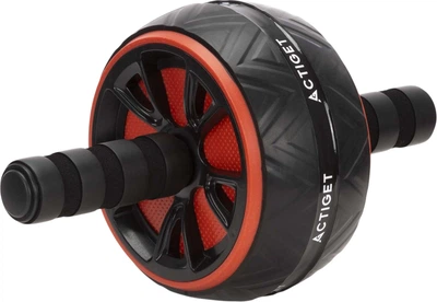 Ролик для пресса одинарный Actiget Ab Wheel Черно-красный (ACT0111)