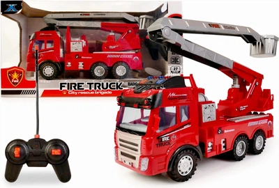 Wóz strażacki zdalnie sterowany Artyk Fire Truck Czerwony 178764 (5901811178764)