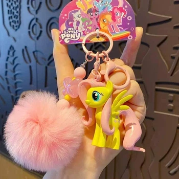 Ігровий брелок My Little Pony Флаттершай з помпоном Pony Hasbro