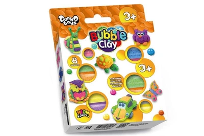 Набор для лепки BBC-04-01U "Bubble Clay" 8 шт. в коробке DANKO