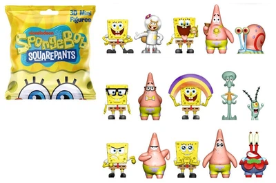 Ігрова фігурка сюрприз персонаж мультфільму Губка Боб SpongeBob SquarePants SB3D-2025