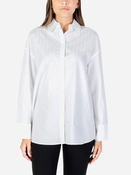 Рубашка хлопковая женская Armani Exchange 738249172 XS Белая (1160671185)