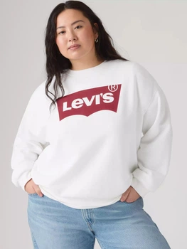 Світшот жіночий Levi`s 329308838 2X Білий (1160739250)
