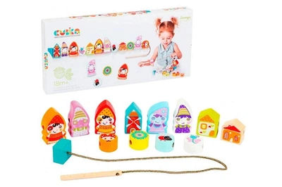 Деревянная игрушка "Гномы-крепыши" арт. 13654 CUBIKA