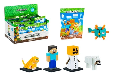 Коллекционная фигурка топпер персонаж видеоигры Minecraft Toppeez MC2205 в ассортименте