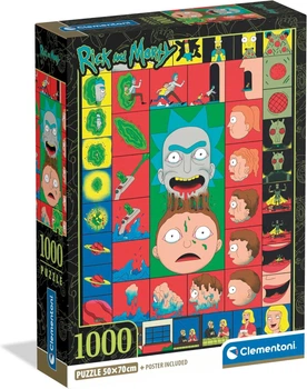 Пазл Clementoni Rick & Morty 1000 шт. (37512)