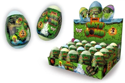 Бомбочка для ванной BB-02-02 "Bath Bomb" Dino в дисплее 20 шт. DANKO