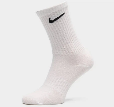Носки NIKE с резинкой на стопе 36-39 Белые 12 пар