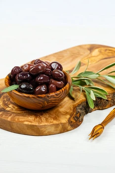 Оливки темні Каламата з кісточкою Greek Product 250г