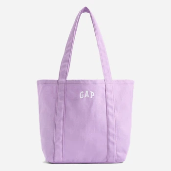 Сумка шоппер женская тканевая Gap 936403054 Сиреневая (1160758790)