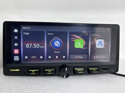Автомагнітола UN-9560 з сенсорним екраном 6.8 1DIN Windows магнітола з Carplay