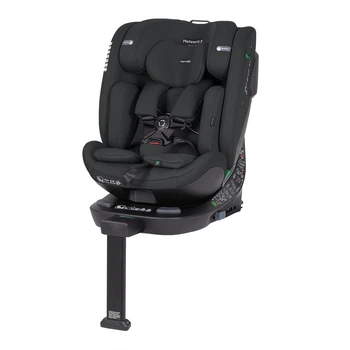 Автокресло детское универсальное поворотное с опорной стойкой ISOFIX Carrello Meteorit CRL-15101 Deepwater Grey темно-серое