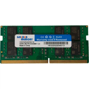 Модуль памяти для ноутбука SoDIMM DDR4 16GB 3200 MHz Golden Memory
