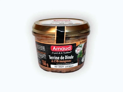 Паштет из индейки с коньяком Arnaud Terrine de Dinde 180 г