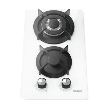 Варильна поверхня IsEasy MGBG-312A 2 конфорки White (6977132450420)