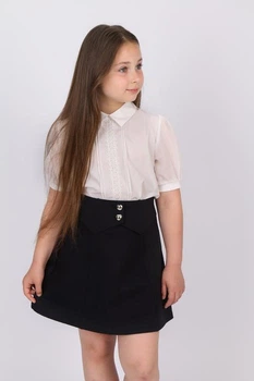 Юбка для девочки Mevis 5748 01 146 см синий