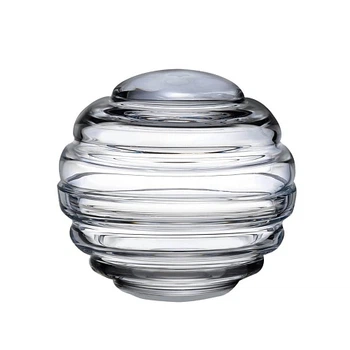 Хрустальная конфетница с крышкой Nest Large Nude Glass (1027133)