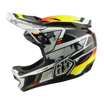Вело шлем TLD D4 CARBON HELMET; LINED UP [BLACK] L