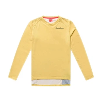 Джерси TLD WOMENS LILIUM PRO LS JERSEY; MONO [BUTTER] S