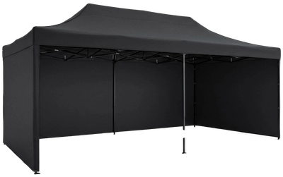 Pawilon ogrodowy Plonos 3 x 6 m Czarny (430100)
