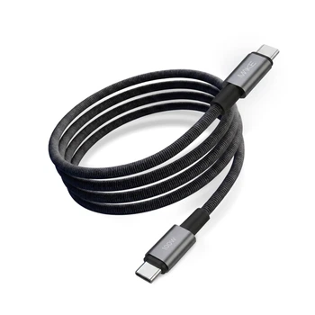 Кабель MAKE Type-C to Type-C PD 100W 1.2м Urban Pro Gray