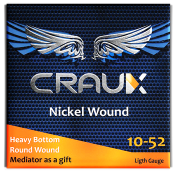 Струны для электрогитары Craux Strings (Калибр 10-52)