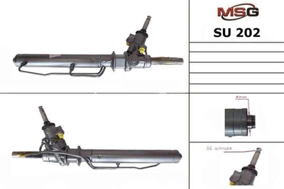 Рулевая рейка с ГУР Subaru Outback 99-03, Subaru Impreza 00-07 MSG SU202 (34110FE090, 34110-AE081, 34110SA030)