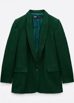 Блейзер женский на пуговицах спереди ZARA S