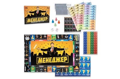 Настільна гра "Менеджер" 30342 STRATEG