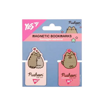 Закладки магнітні, 2 шт в наборі Pusheen 708396 Yes