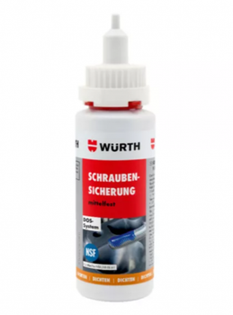 Фіксатор різьби (синій) 50g (від -55°С до +150°С) 0893243050, Wurth