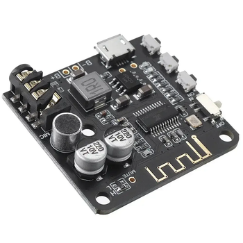 Аудио модуль приемник c микрофоном BT5.0-Audio PRO бескорпусный Bluetooth 5.0, DC 3.7-5В, AUX, micro-USB