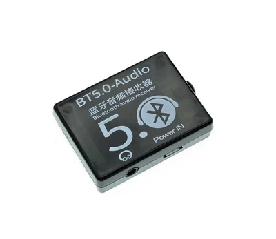Блютуз аудио модуль стерео AUX v5.0 3.7В/5В XY-BT-Mini VHM-314, Type-C, в корпусе, декодер