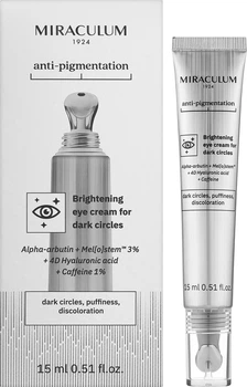 Крем для кожи вокруг глаз Miraculum Anti-pigmentation Осветляющий от темных кругов 15 мл (5900793070462)