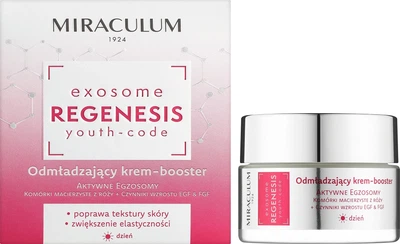 Дневной крем-бустер для лица Miraculum Regenesis Омоложение Exo-some 50 мл (5900793061767)