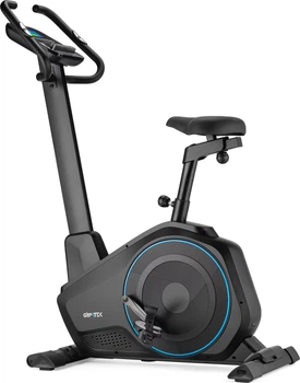 Rower treningowy Gymtek XB6000 elektromagnetyczny Czarno-niebieski (5905884421994)