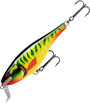 Воблер Rapala Super Shad Rap F 140 mm 45 g 1.5-2.7 m Yellow/Green (1102-SSR14 HTPK)
