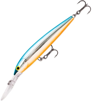 Воблер Rapala Down Deep Husky Jerk Ruttlin 100 mm 11 g 2.1-4.8 m Silver (1102-DHJ10 SB)