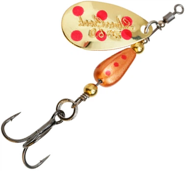 Блесна Daiwa SC Spinner 6 g #2 Orange/Red (1102-A0009321500)