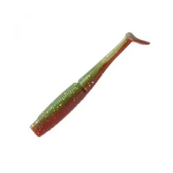 Силікон Daiwa Bait Junkie 2.5 Minnow Green/Red (1102-20002072)