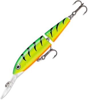 Воблер Rapala Jointed Deep Husky Jerk SP 120 mm 14 g 2.4-4 m Lime/White (1102-JDHJ12 FT)