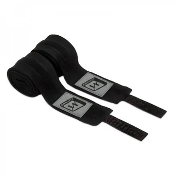 Бинты для бокса EasyFit EF-0374-30-bk, Classic Wrap, черный 3 м