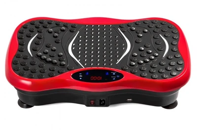 Віброплатформа для схуднення S131 bluetooth червона