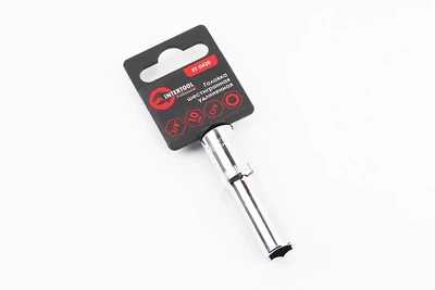 Головка торцевая 6-гранная удлинённая 3/8" 10 мм CrV INTERTOOL ET-0420