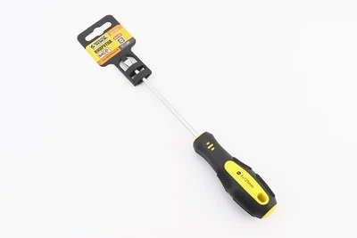 Отвертка шлицевая (SL) 5x125 мм ручная MASTERTOOL