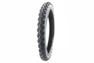 Шина для велосипеда 16x1,75 (47-305) шипованная с синей полосой S-186 DELI
