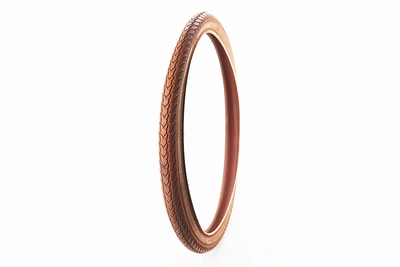 Шина для велосипеда 26x1,95 (52-559) дорожная коричневая SKIP C1446 CST