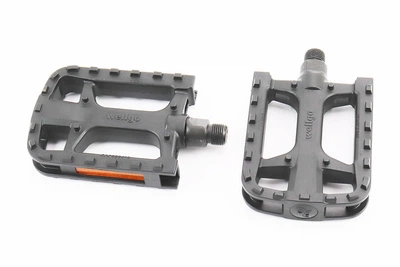Педали для велосипеда MTB LU-883DU 9/16" пластиковые, чёрные Wellgo