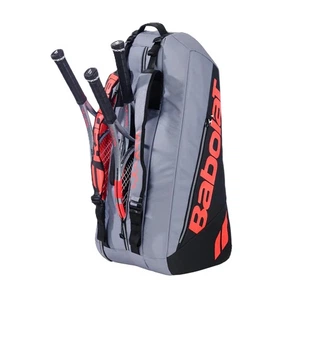Чохол Babolat RH X6 PURE STRIKE (6 ракеток), сіро-оранжевий