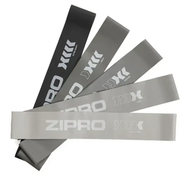 Набір еластичних стрічок Zipro Mini Band 5 штук для тренувань